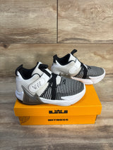 Nike LeBron Witness 7 PS 'White Black' Sneakers sz 12c