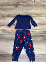 Marvel Spiderman 2pc Pajama Set Navy sz 12m