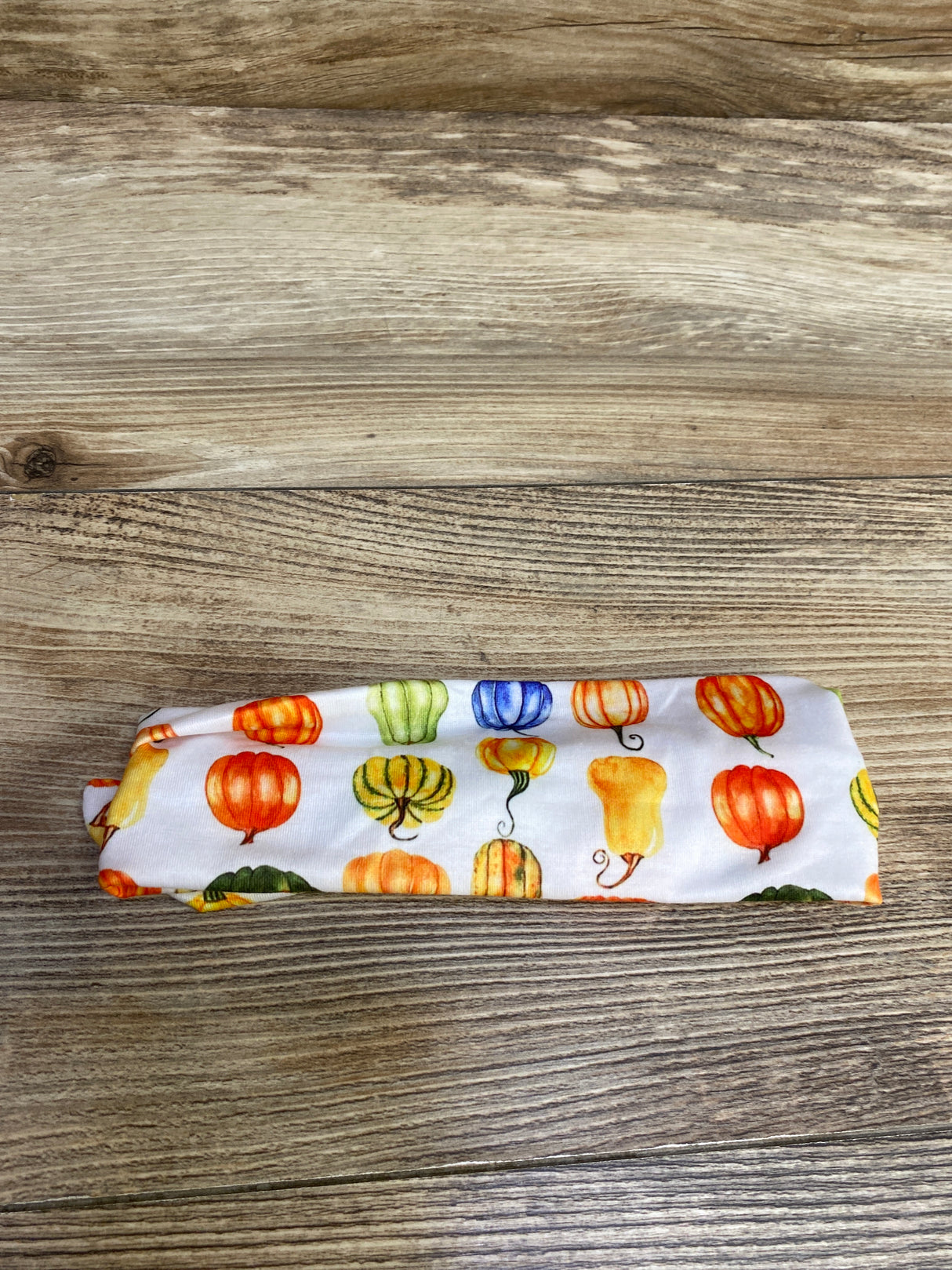 Halloween Pumpkin Headband, White