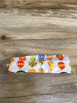 Halloween Pumpkin Headband, White