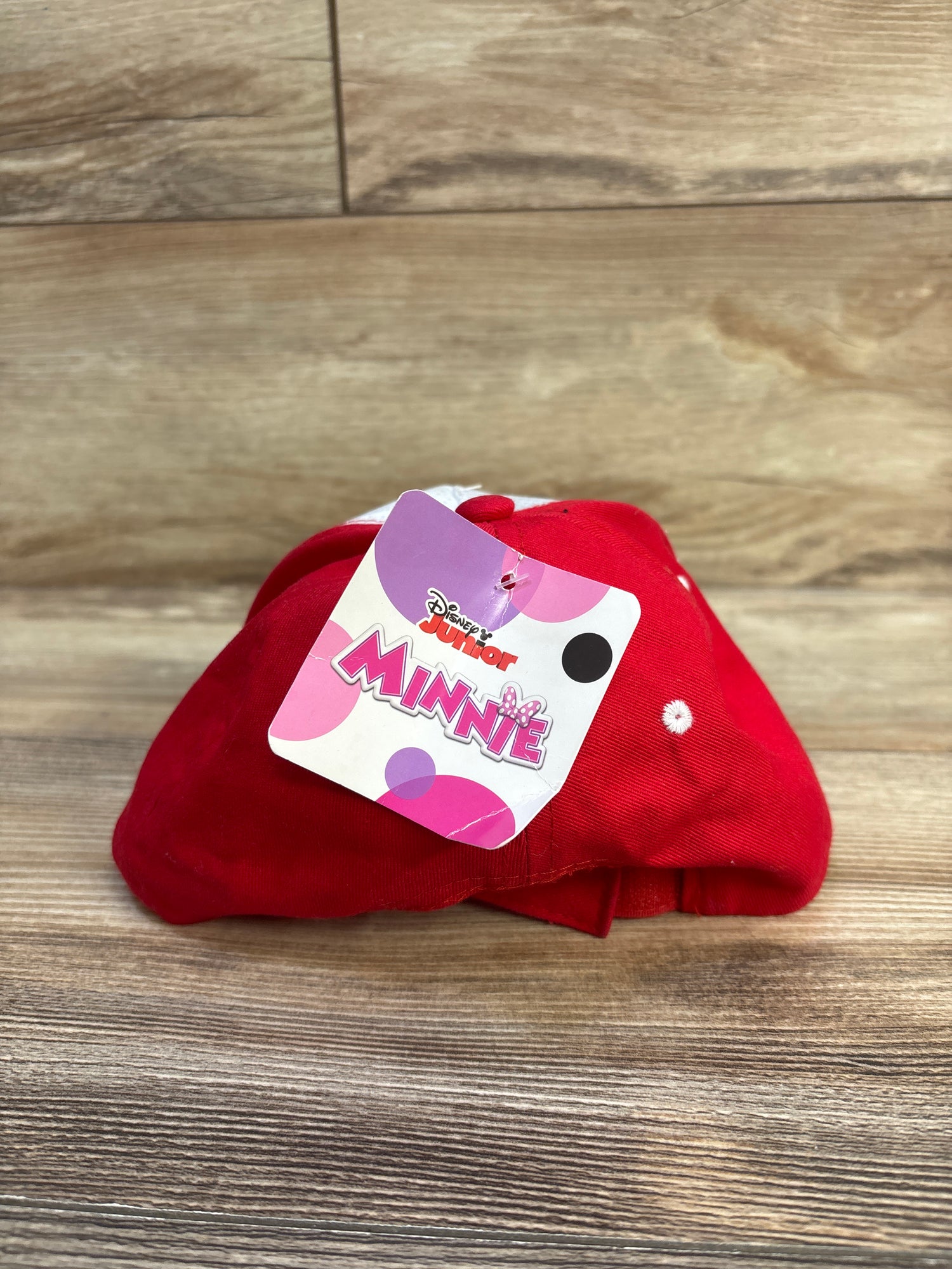 NEW Disney Minnie Mouse Baseball Cap Red sz Toddler
