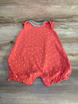 Just One You Strawberry Shortie Romper Pink sz 9m