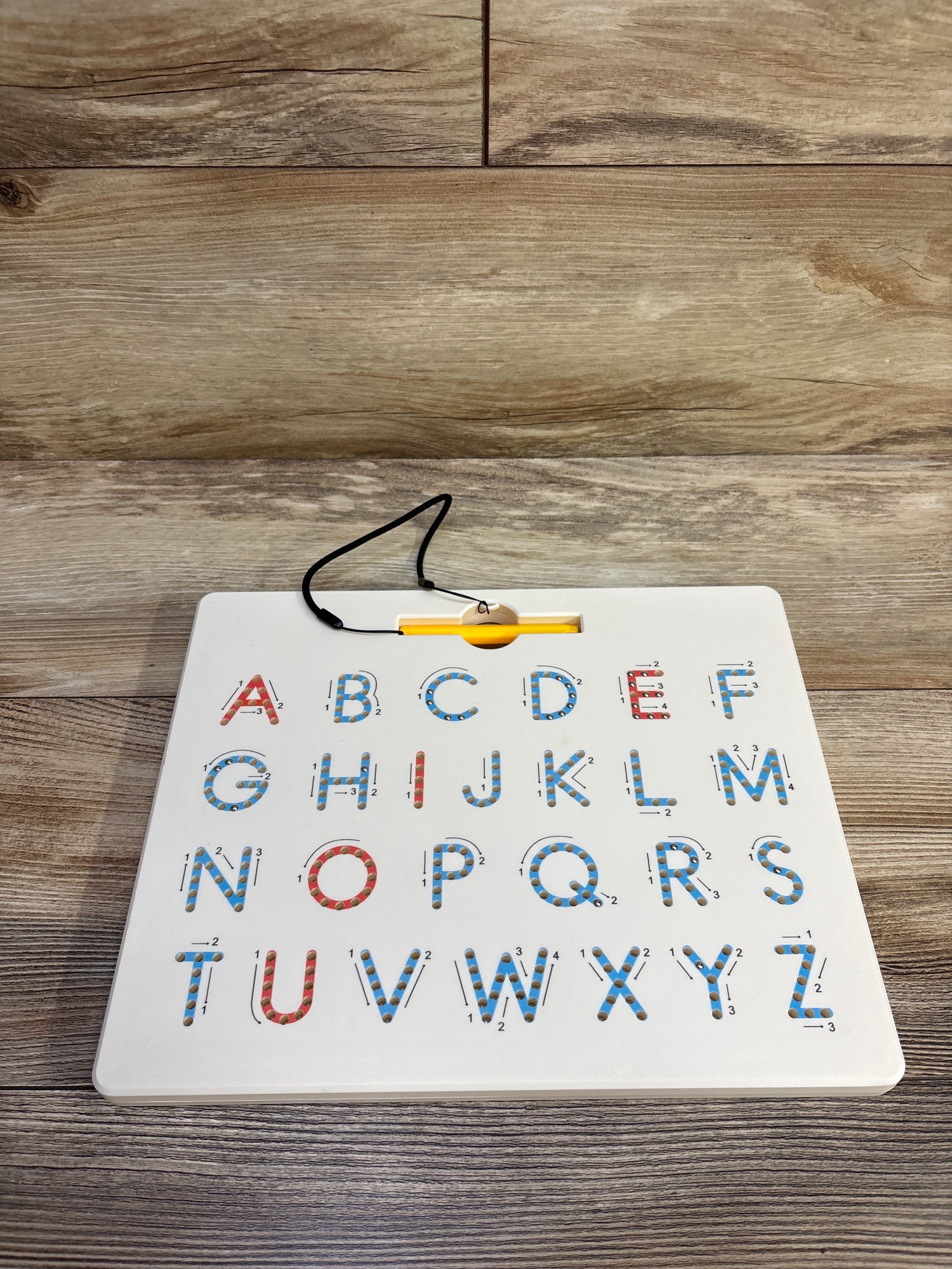 LovesTown Double-Sided Magnetic Alphabet Tracing Board