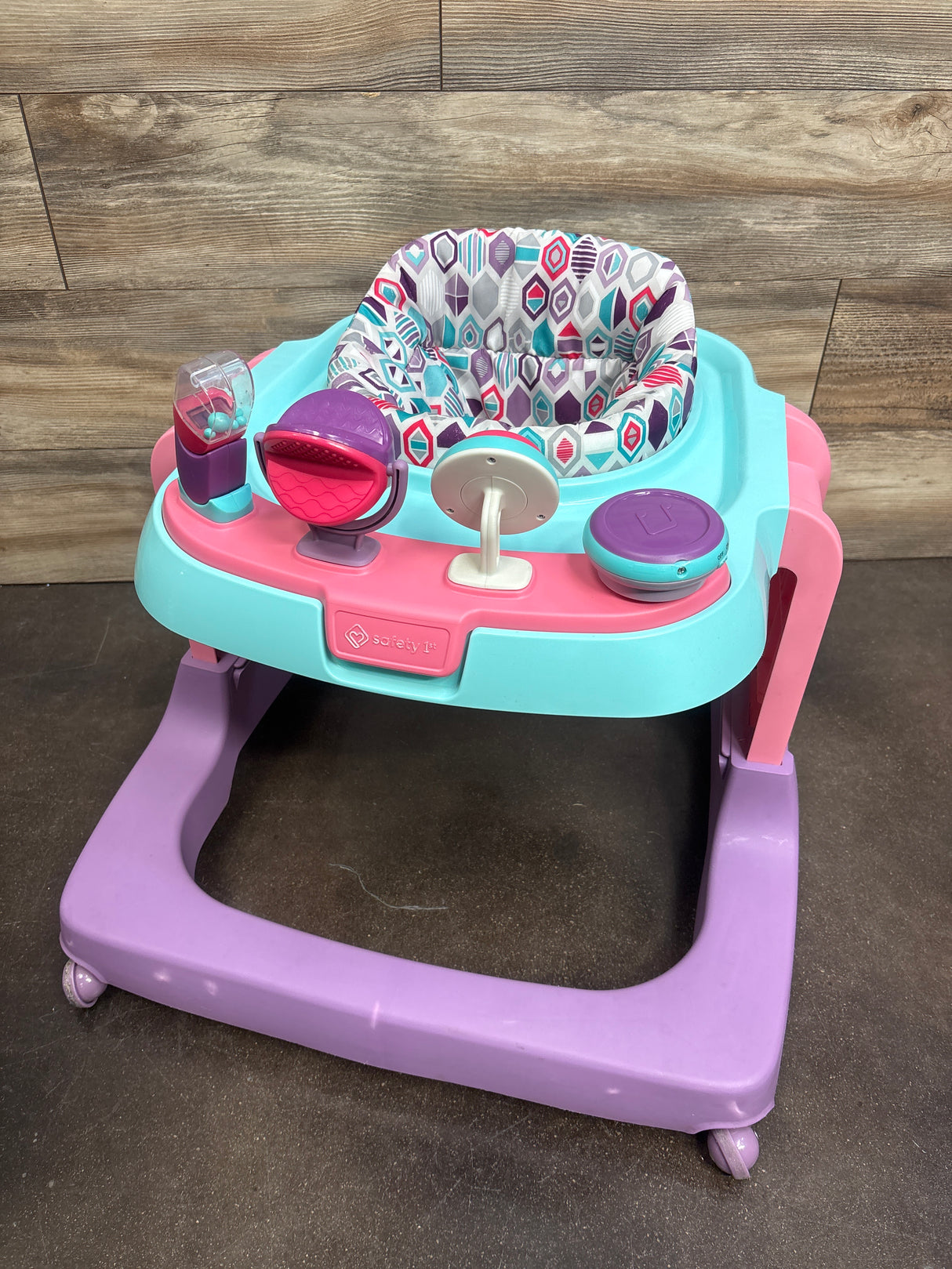 Safety 1st Ready, Set, Walk DX Developmental Walker in Lavender Buzz