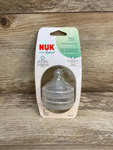 NEW NUK Simply Natural Baby Bottle Nipples, Medium Flow
