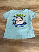 Hurley Shark Logo Shirt Blue sz 3T