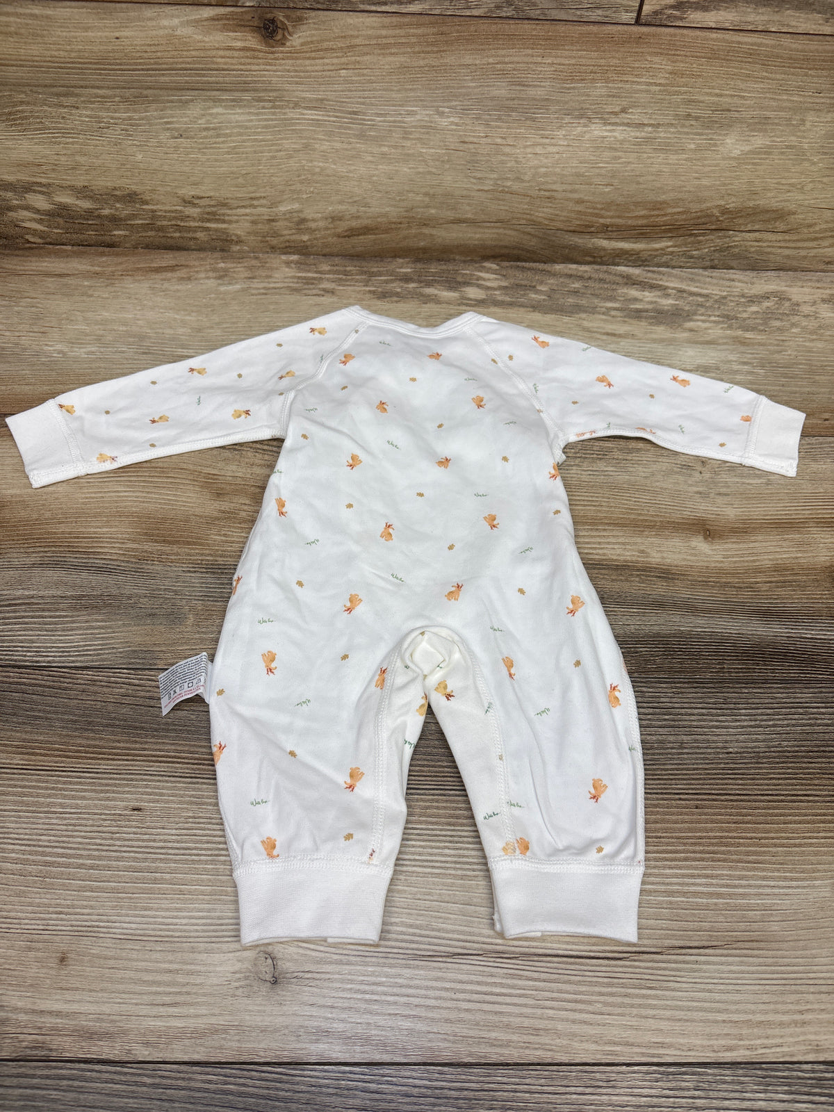 Cherie Kids Footless Kimono Sleeper White sz 0-1m