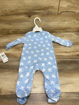 NEW Calvin Klein Footed Coverall Blue sz 6-9m