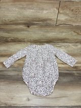 Oshkosh Floral Long Sleeve Bubble Romper White sz 18m