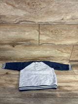 Calvin Klein Quilted Varsity Sweatshirt Navy sz 18m