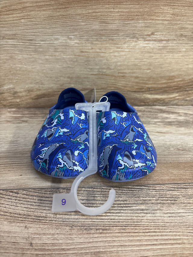 NEW Cat & Jack Rowan Blue Shark Water Shoes sz 6 - Me n Mommy To Be