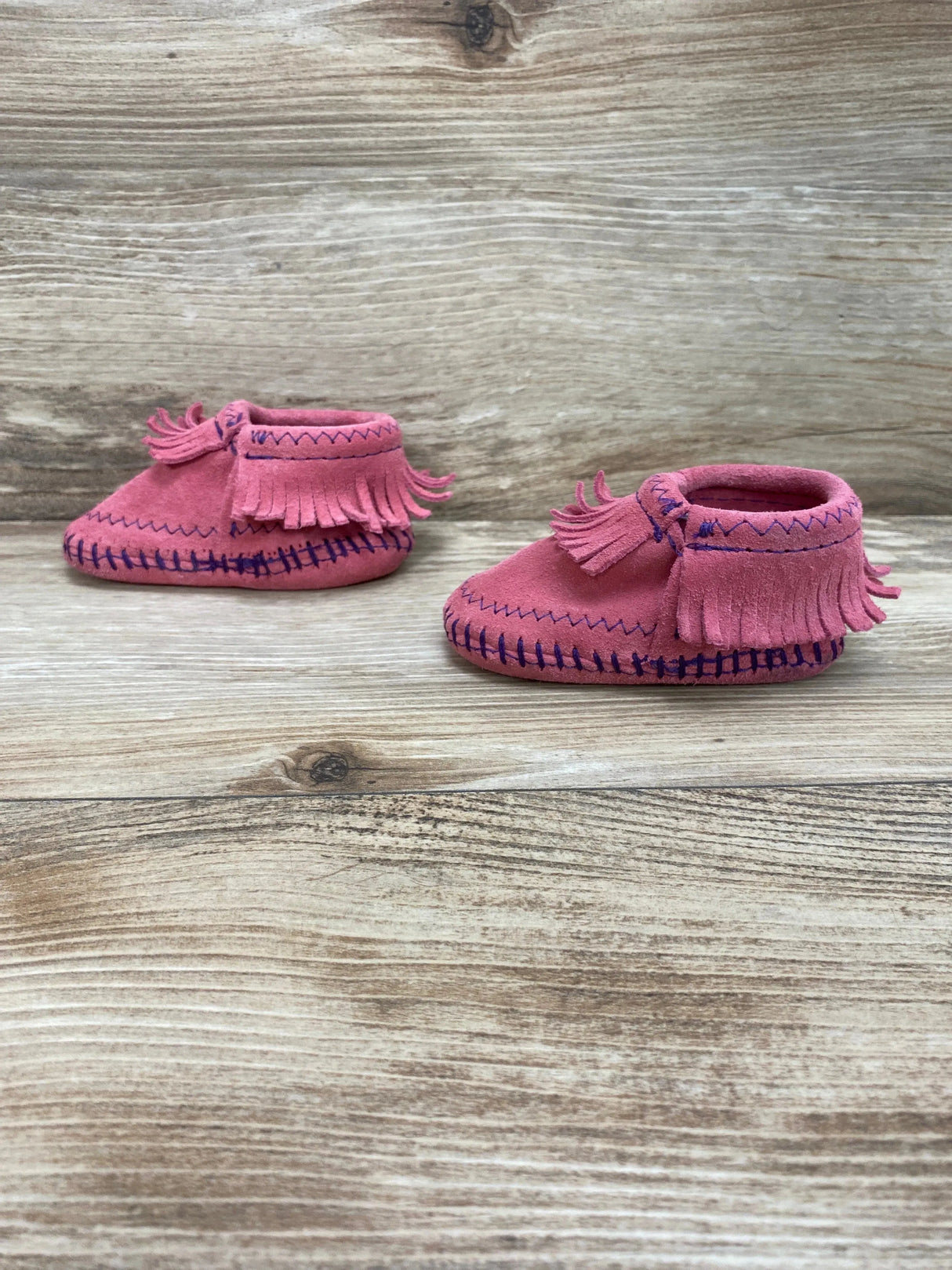 Minnetonka Riley Bootie Pink sz 2c