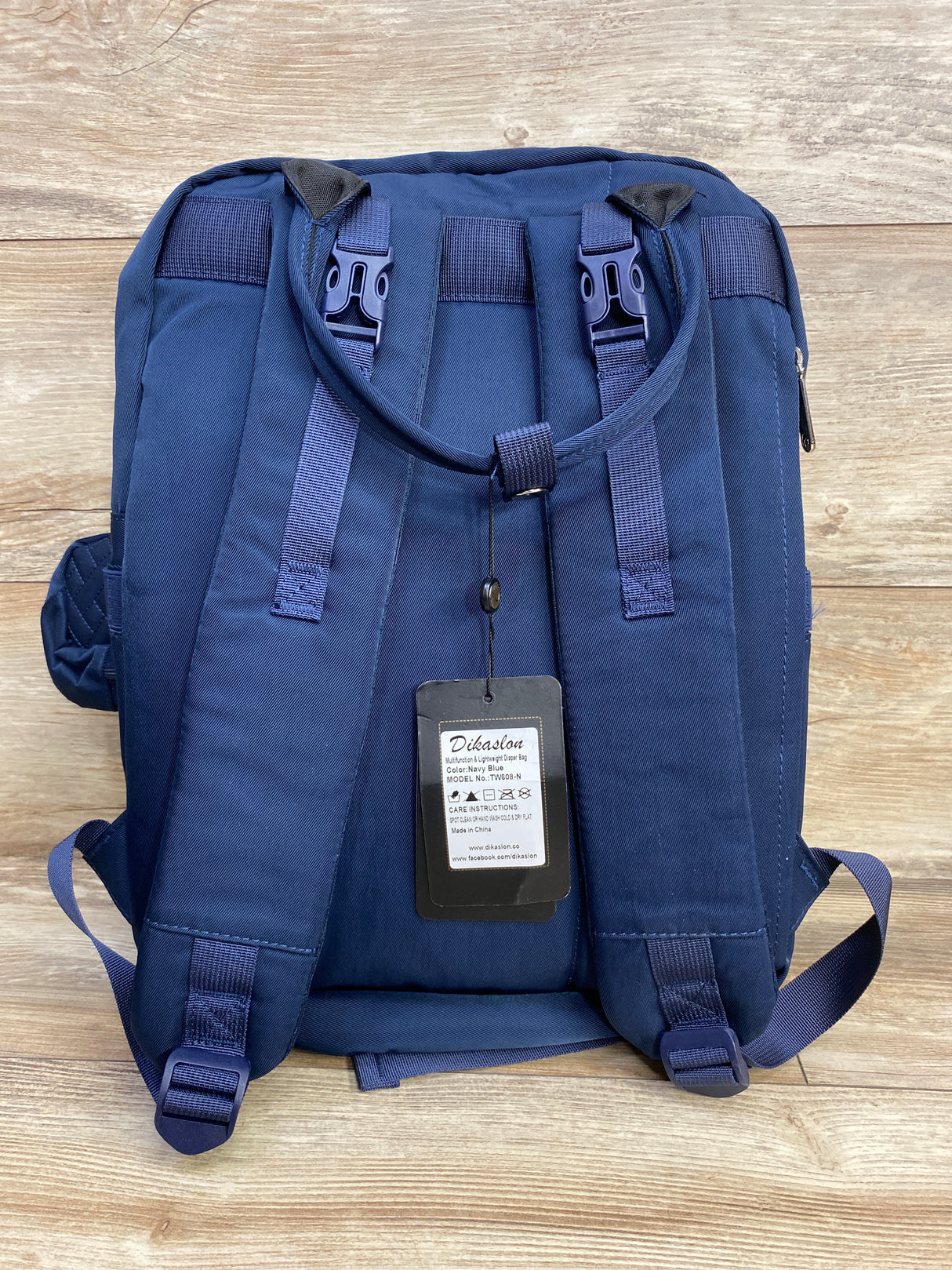 NEW Dikaslon Diaper Bag Backpack with Portable Changing Pad Navy