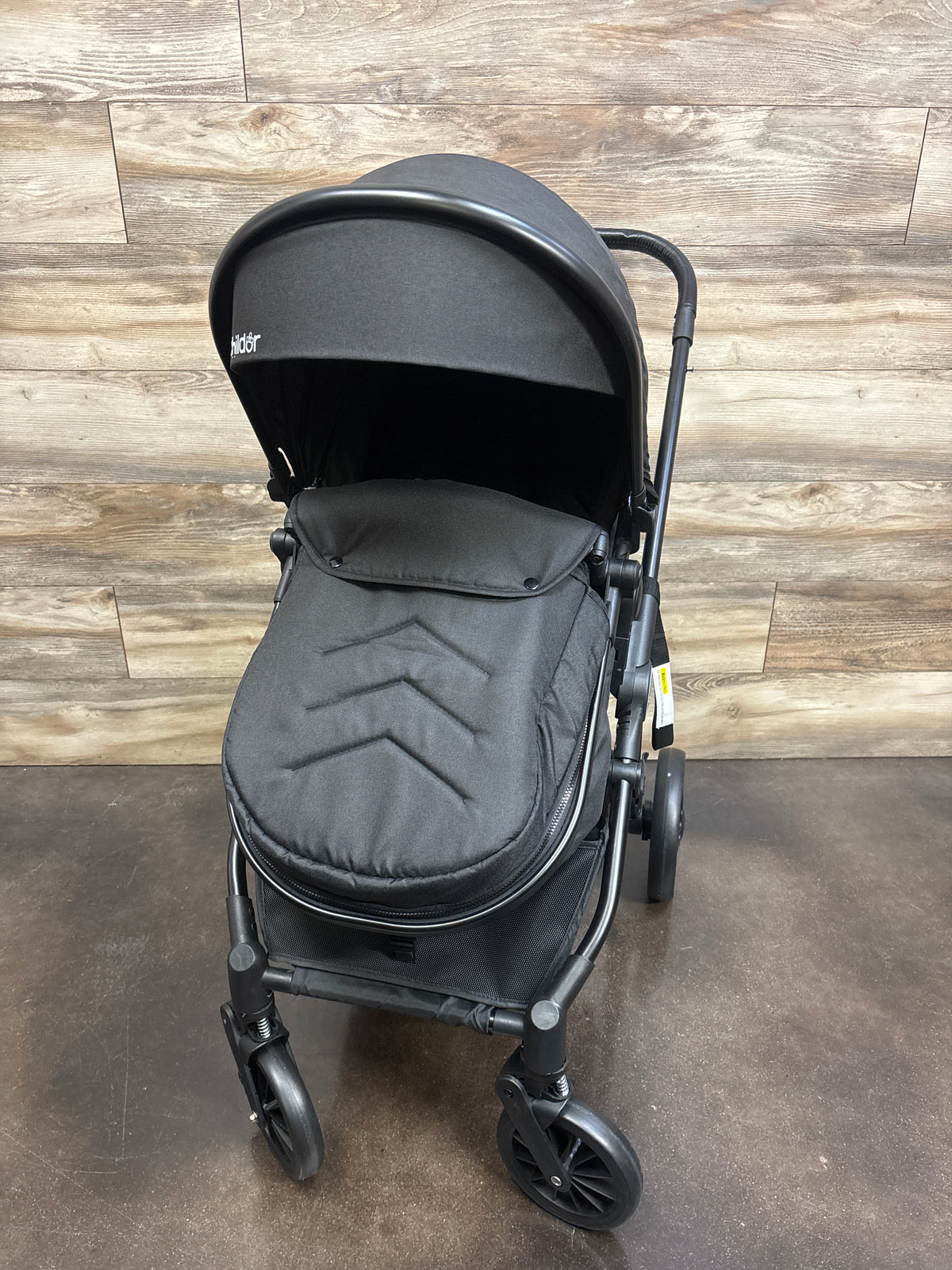 Cochilder Lite 2.0 Stroller with Footmuff in Black