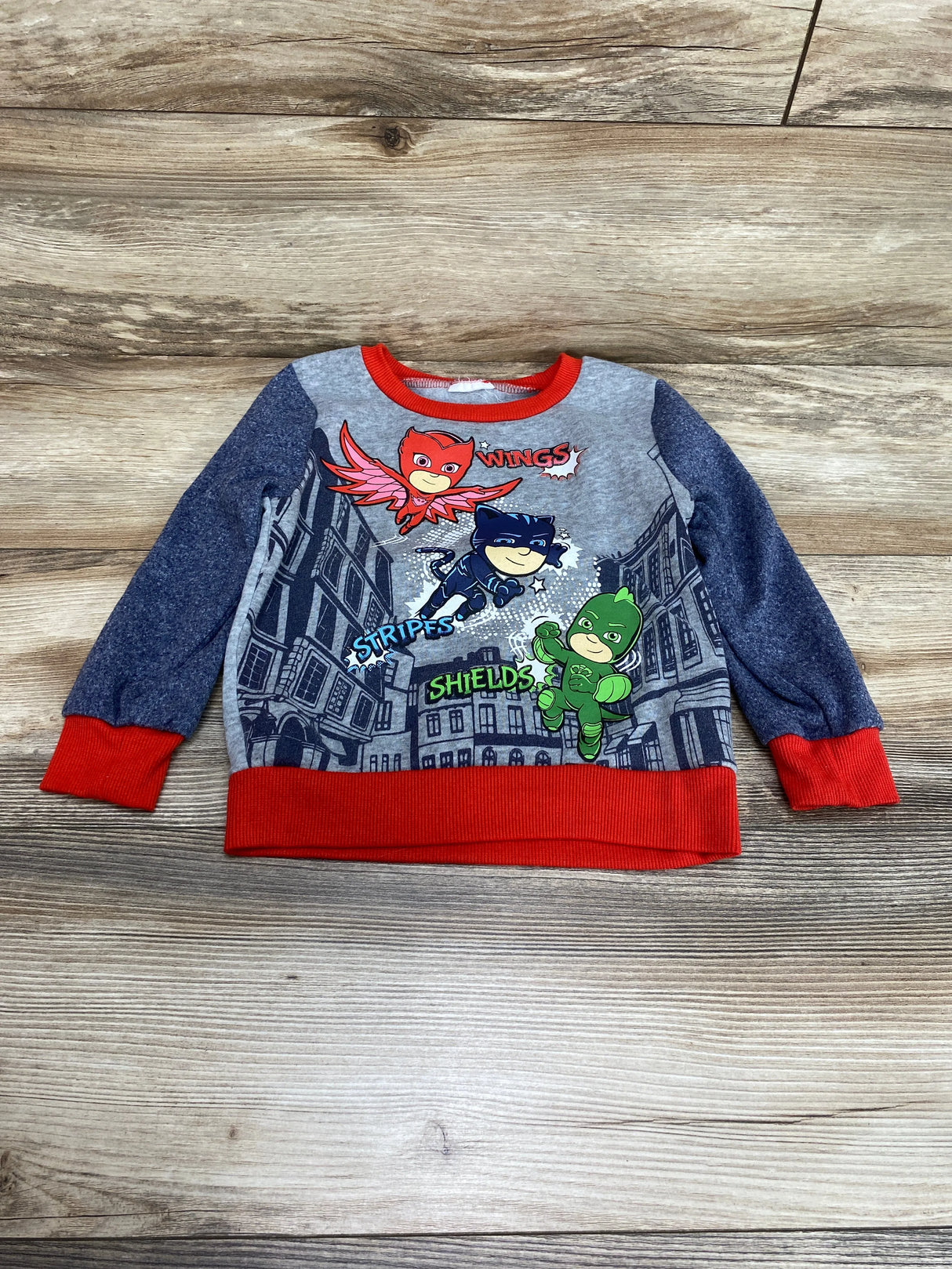 PJ Masks Grey Sweatshirt sz 18m