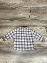 Zara Flannel Button Up Shirt sz 12-18m