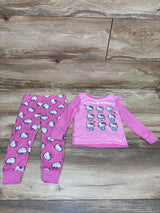 Hello Kitty 2pc Pajama Set Pink sz 2T