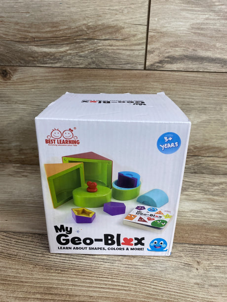 Best Learning My Geo-Blox educational toy for children 3+ years with colorful shape and color learning blocks
