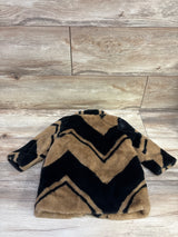 Banana Republic Faux Fur Coat Brown sz 6-12m