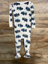 Carter's Super Soft Truck Sleeper White sz 18m