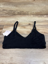 NEW Auden Modal Blend Unlined Nursing Bralette - Black sz Medium