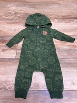 Carter's Wilderness Explorers Hooded Coverall Green sz 6m