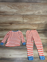 Disney Stitch 2pc Striped Pajama Set Orange sz 5T