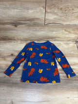 Old Navy Thermal Animal Print Shirt Blue sz 3T