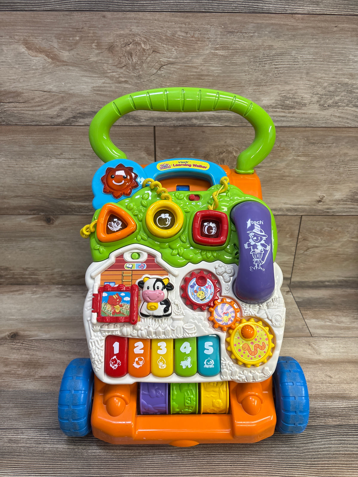 VTech Sit-to-Stand Learning Walker, Orange