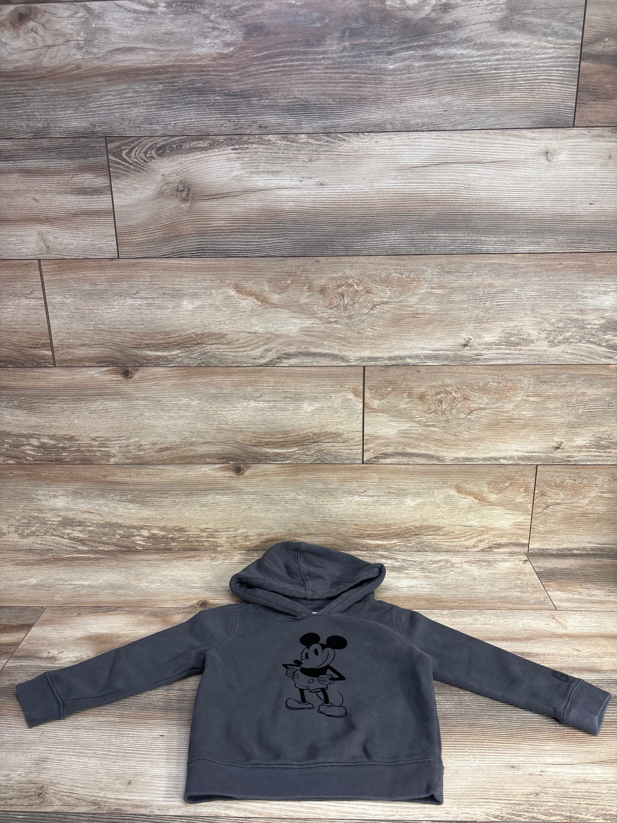 Baby Gap x Disney Mickey Mouse Pullover Sweatshirt Grey sz 3T