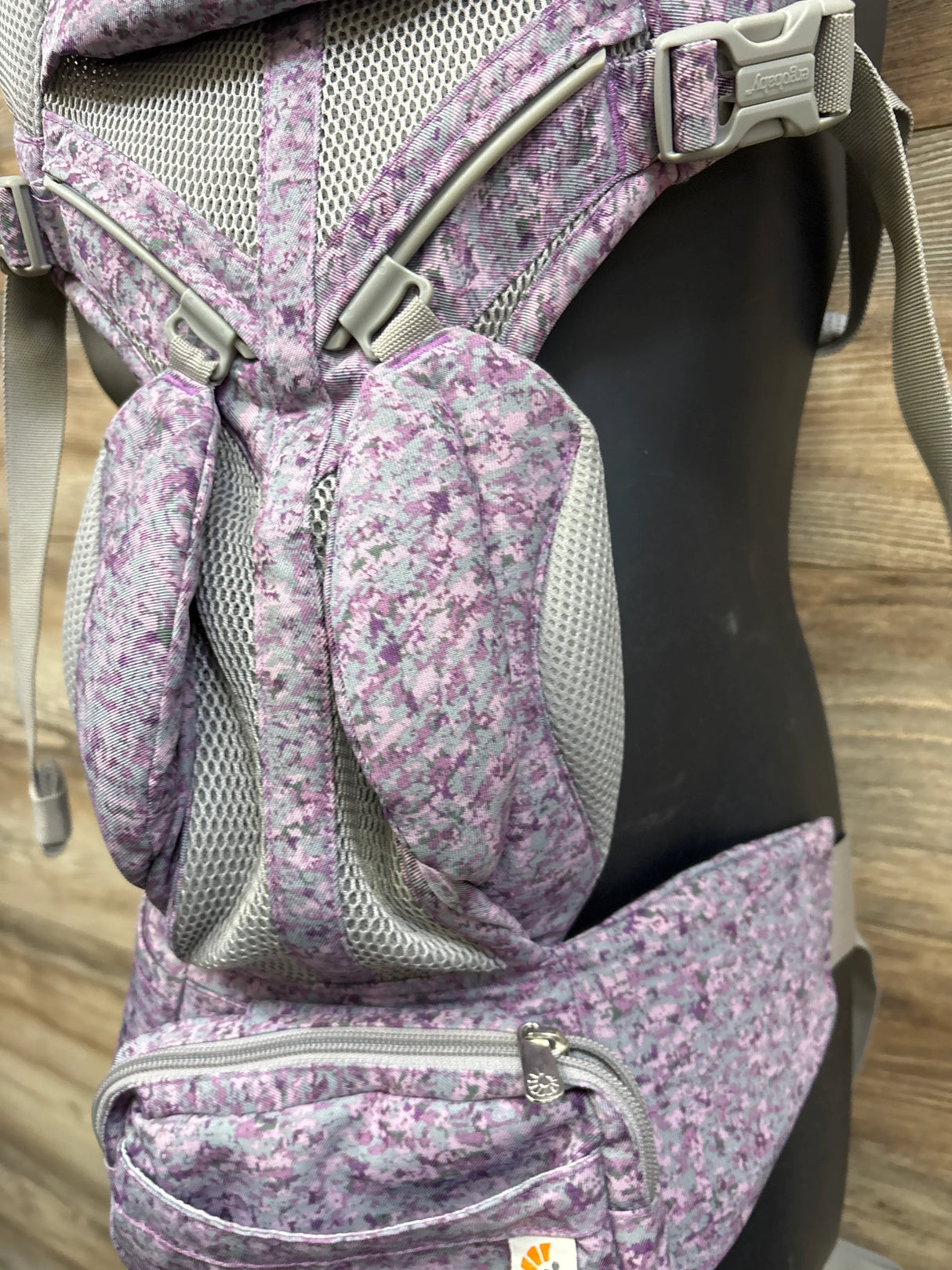 Ergobaby Omni 360 All-Position Baby Carrier in Pink Digi Camo 7-45lbs