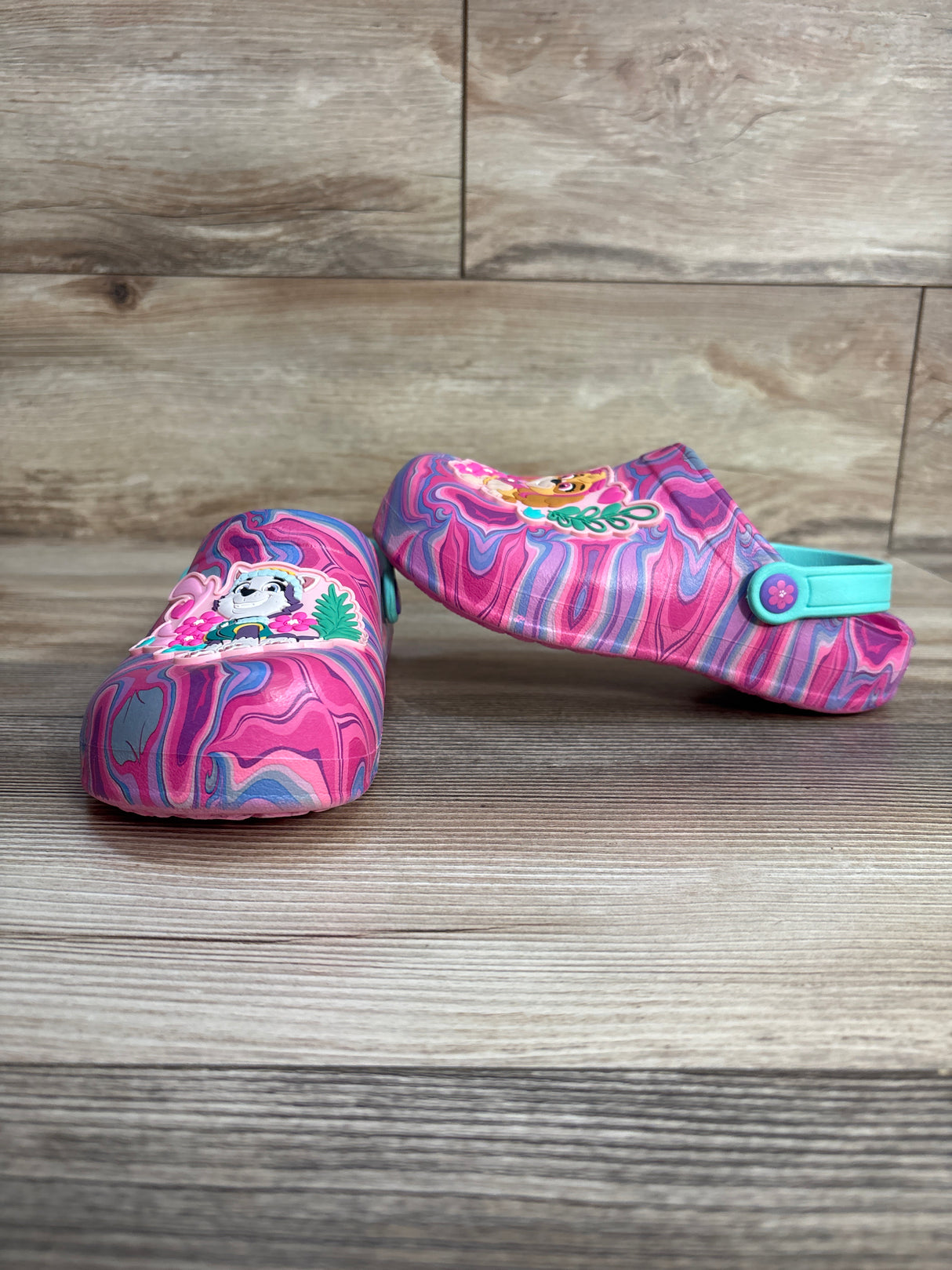 Paw Patrol Girls' Clogs Pink sz 11/12c