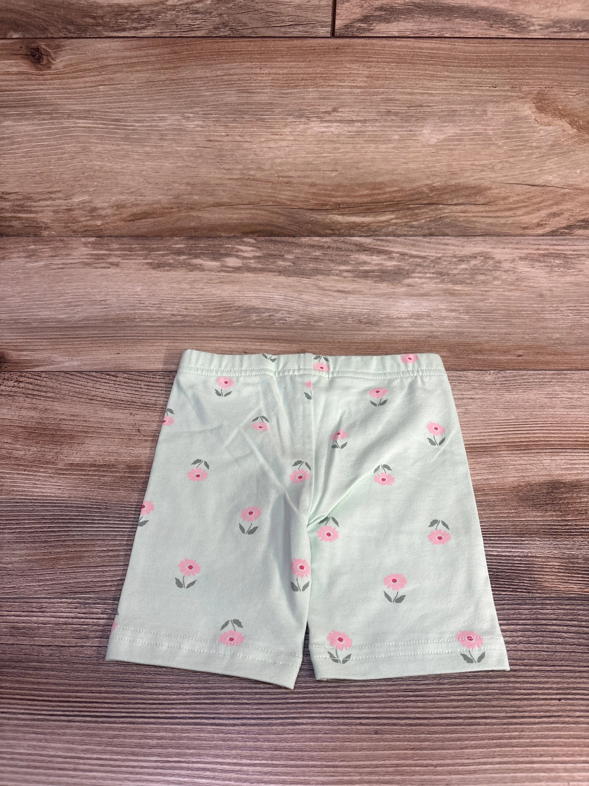 Carter's Floral Bike Shorts Green sz 3T
