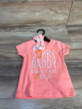 NEW Start Up Kids 2pc Shirt & Headband Set Pink sz 2T