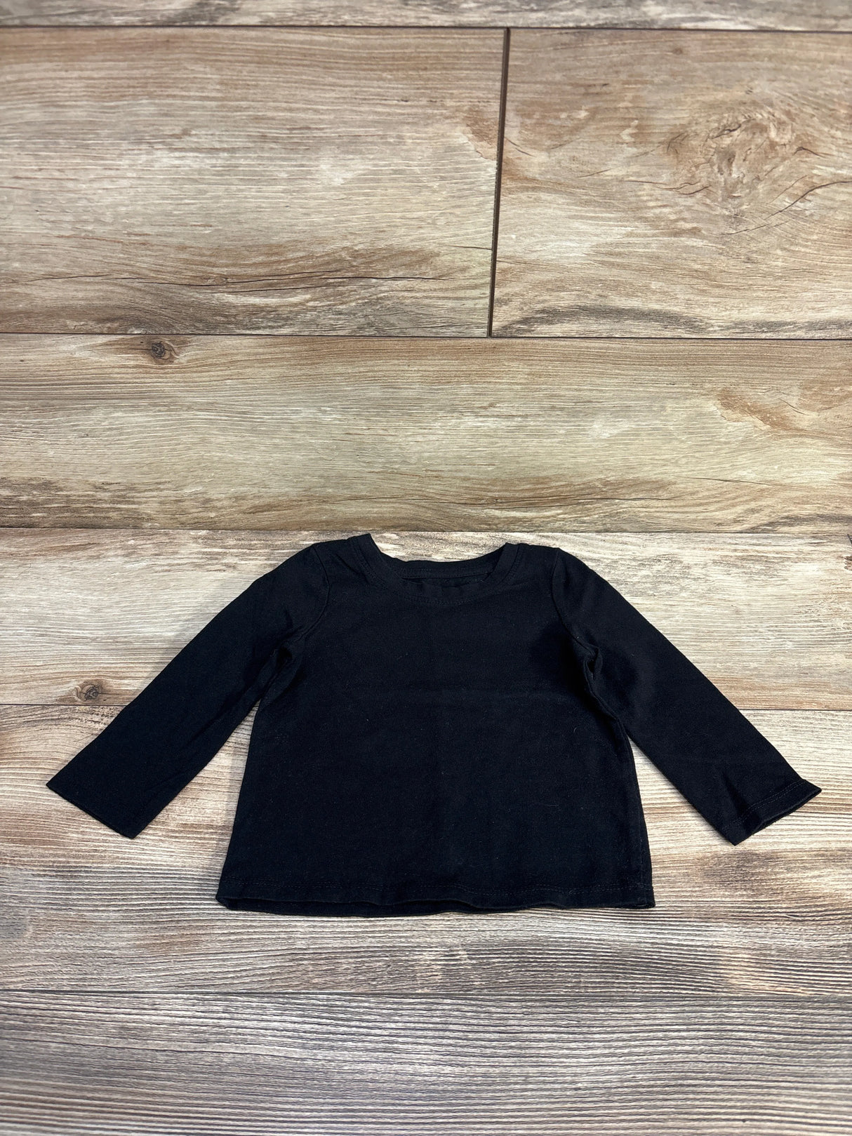 Cat & Jack Long Sleeve Shirt Black sz 12m - Me n Mommy To Be