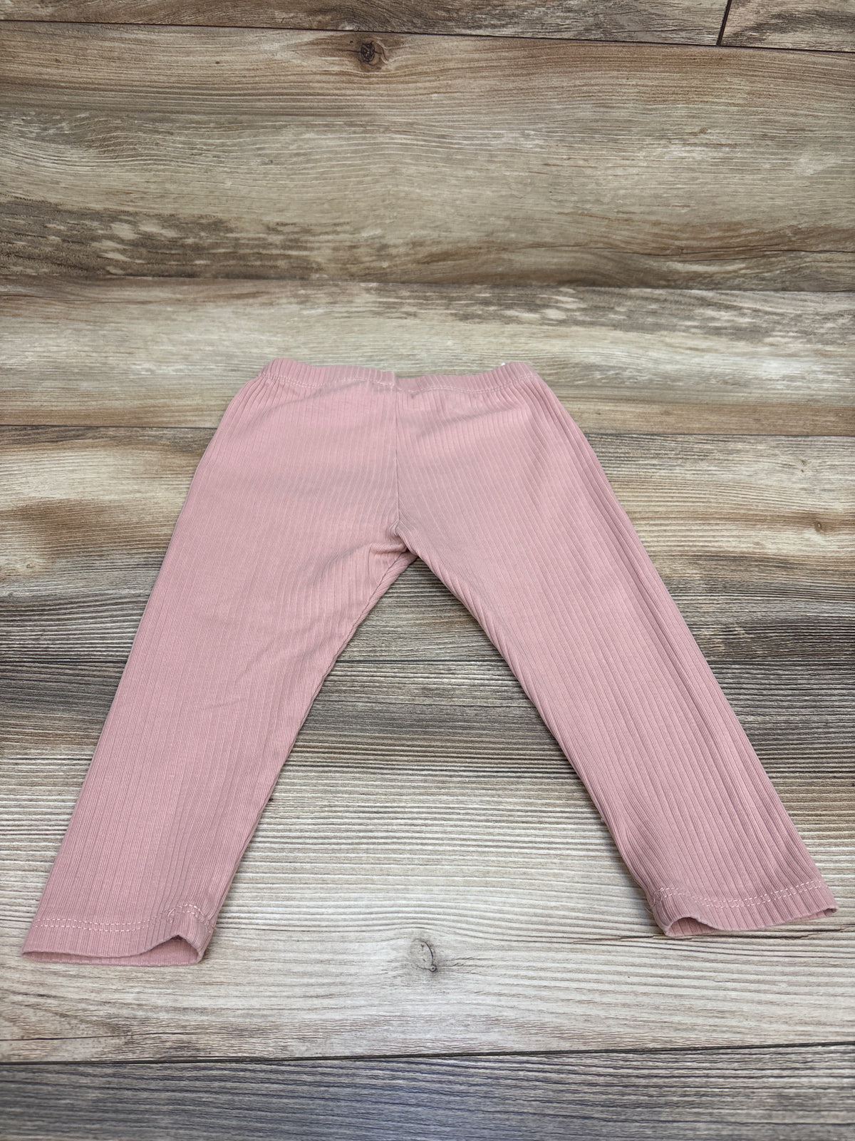 H&M Ribbed Leggings Pink sz 18m