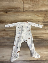 Just One You PurelySoft Sleeper White sz 9m