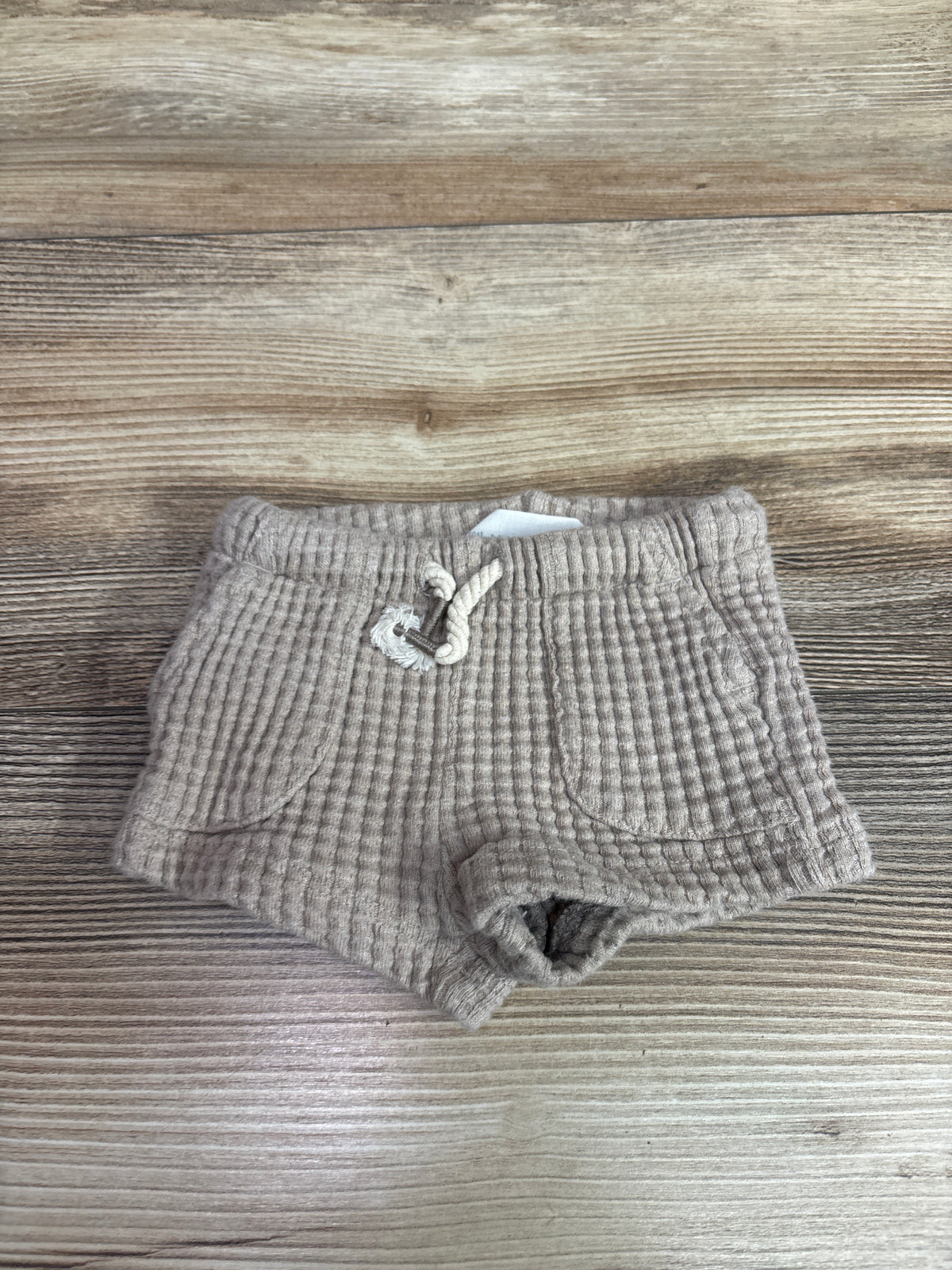 H&M Drawstring Knit Shorts Beige sz Preemie