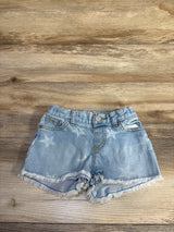 Cat & Jack Star Denim Shorts Blue sz 3T