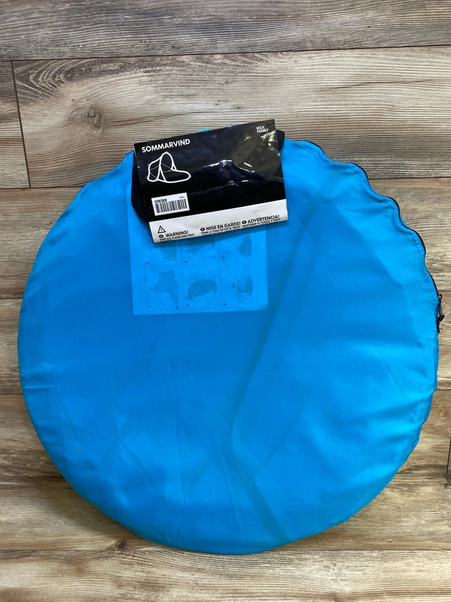 NEW Sommarvid Pop Up Sun/Wind Shelter, Blue - Me n Mommy To Be
