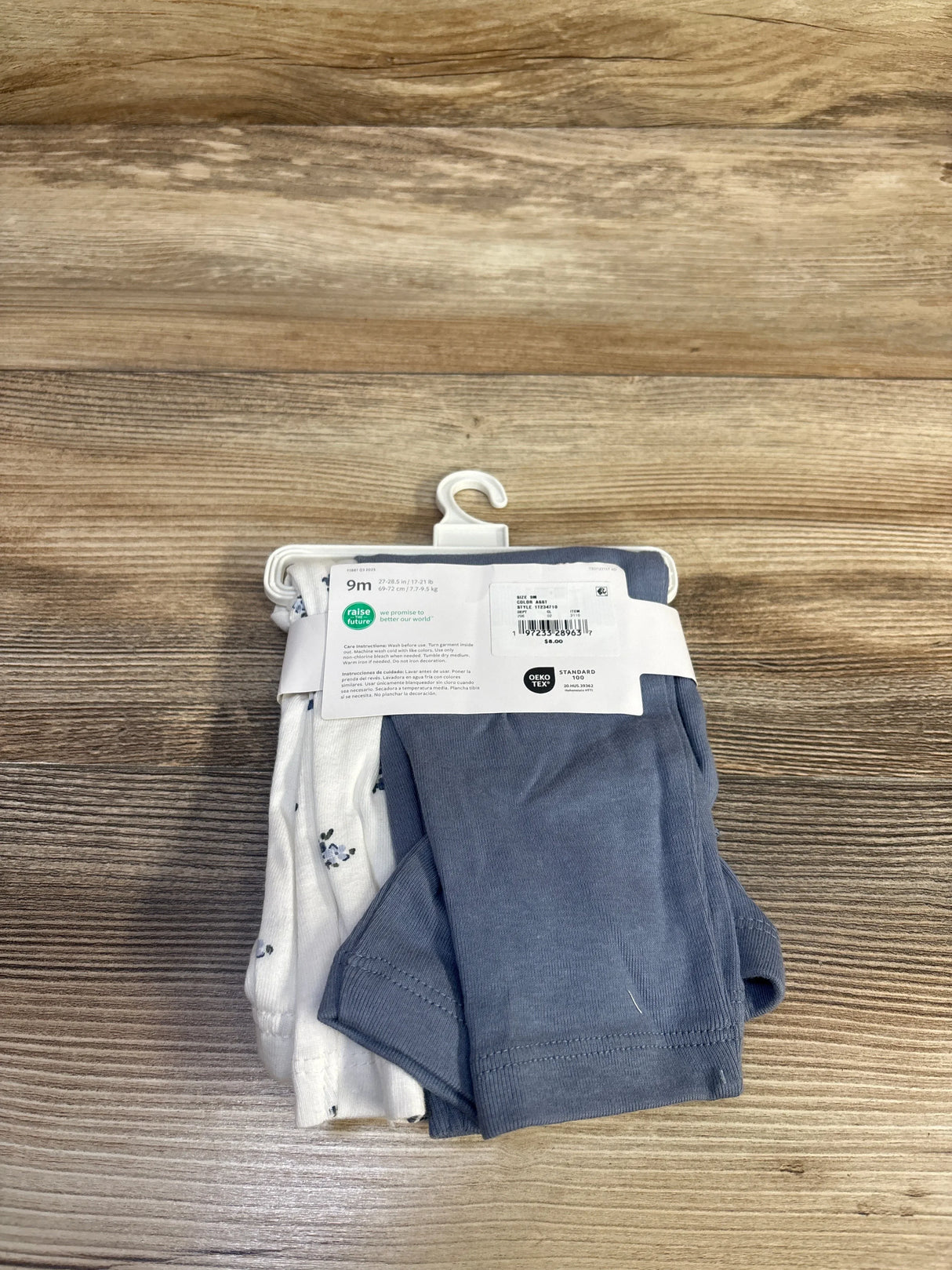NEW Just One You 2pk Pants Blue/White sz 9m