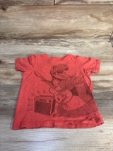 Carter's Dinosaur Shirt Red sz 2T