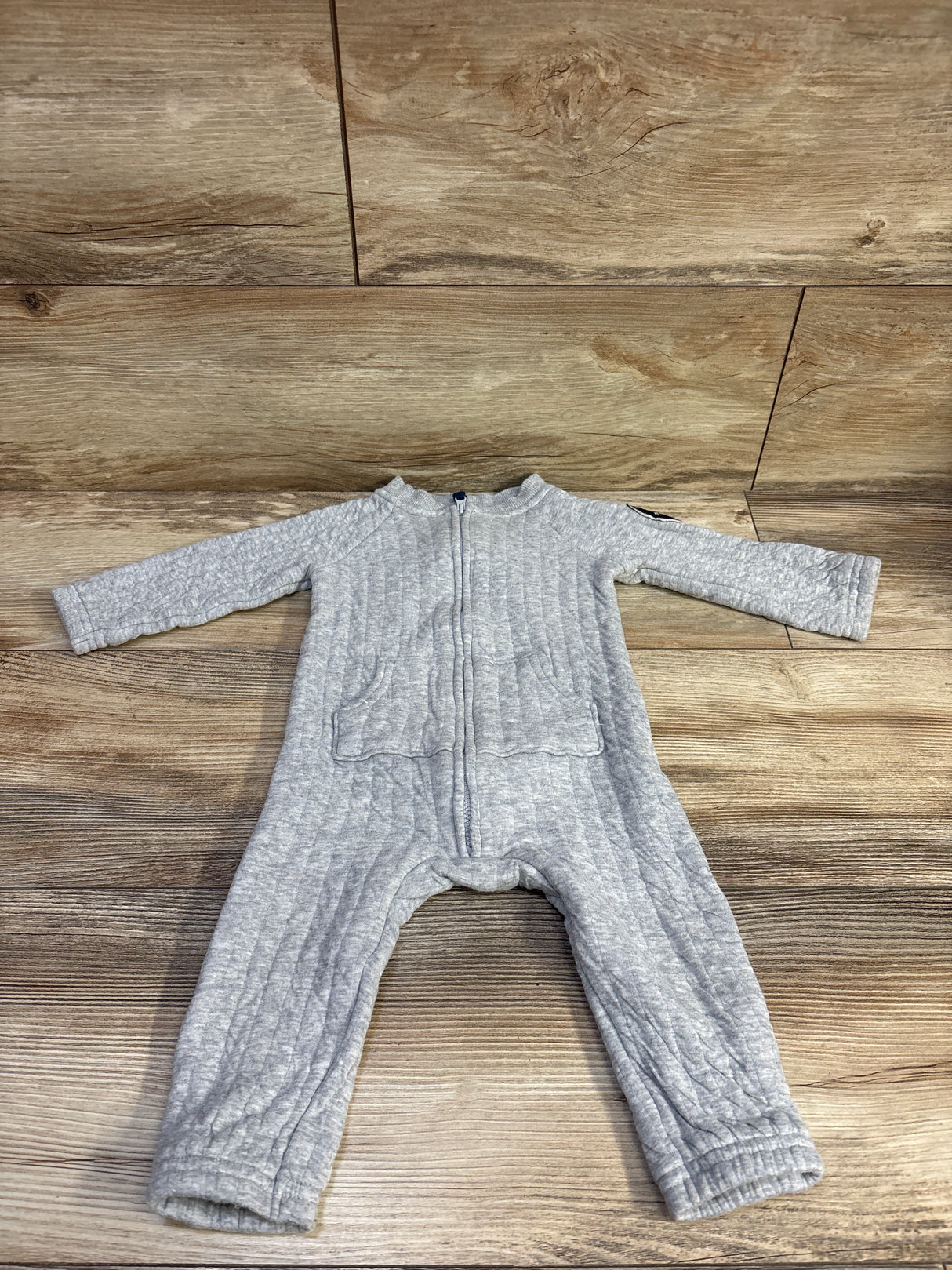 Carter's Quilted Coverall Grey sz 9m
