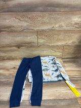 NEW Just One You 4pc Pajama Set Blue sz 4T