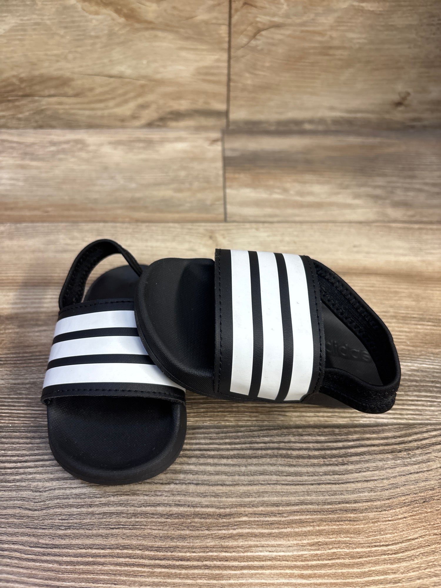 Adidas Adilette Estrap I Sandals Black sz 6c