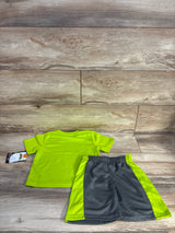 NEW Nickelodeon Teenage Mutant Ninja Turtles 2pc Shirt & Shorts set Green sz 3T