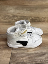 Puma Rebound LayUp Mid Sneakers White sz 9c