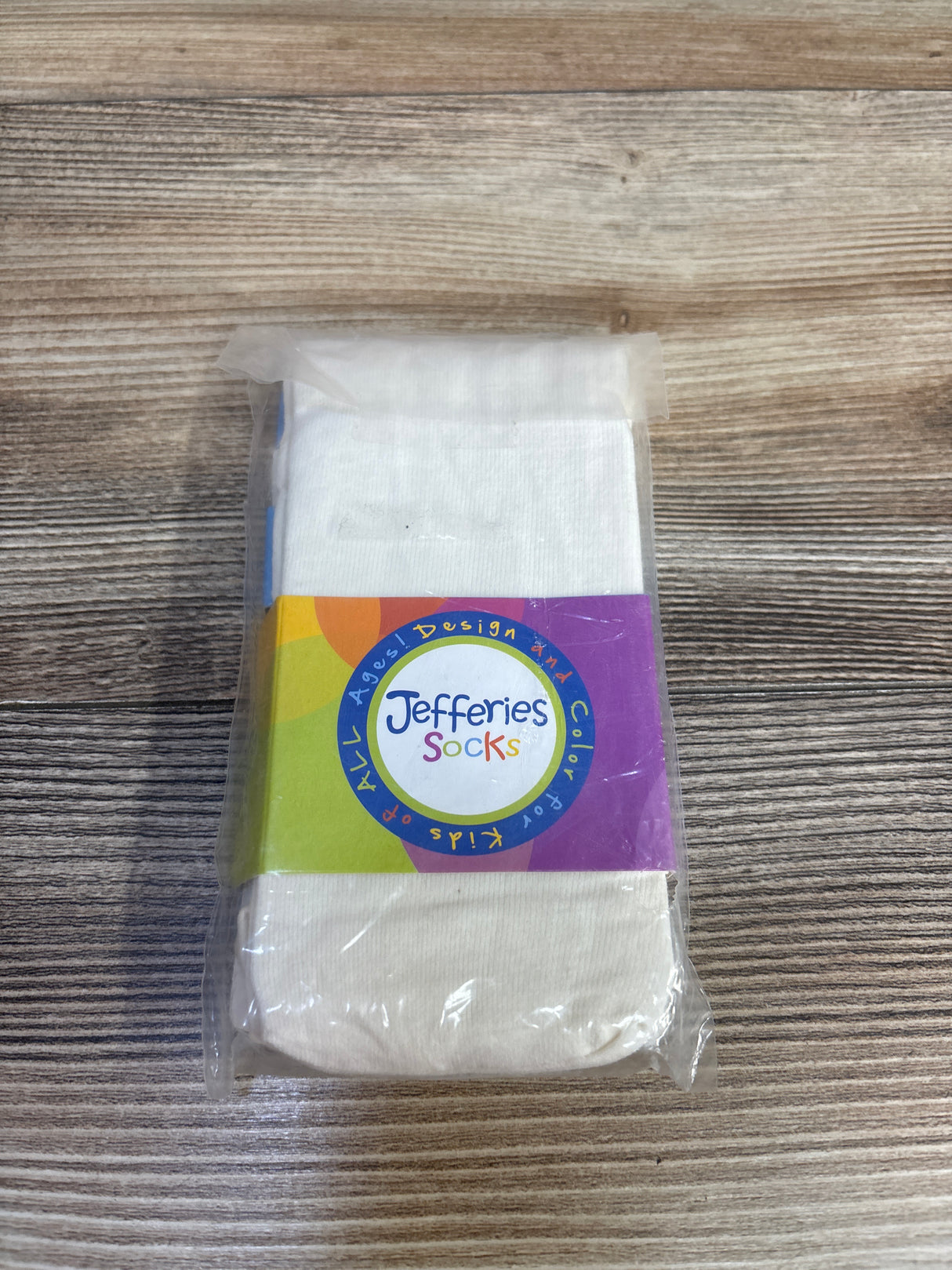 NEW Jefferies Socks Pima Cotton Tights Ivory sz 18-24m