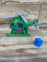 Green Toys Helicopter, Green/Blue