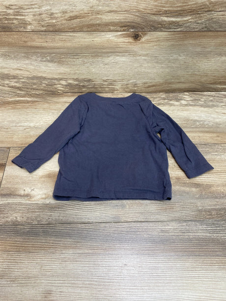 Old Navy Long Sleeve Spooky Skeleton Shirt Grey Sz 12-18m - Me n Mommy To Be